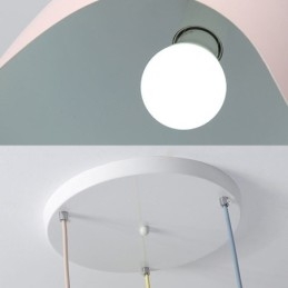 Kreatywna lampa wisząca Macaron pojedyncza lampa wisząca