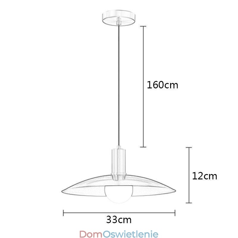 Nowoczesne proste lampy wiszące wiszące