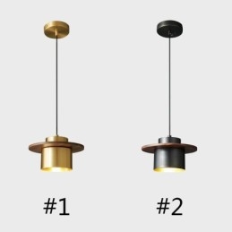 Nowoczesna lampa wisząca Jedno światło mosiężne oświetlenie wiszące wyspa