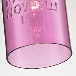 1-punktowa nowoczesna lampa wisząca ze szkła w przezroczystym kształcie bańki