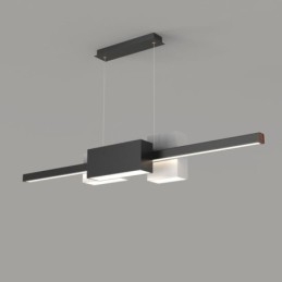 Minimalistyczna lampa wisząca w formie paska, nowoczesna, kreatywna lampa wisząca