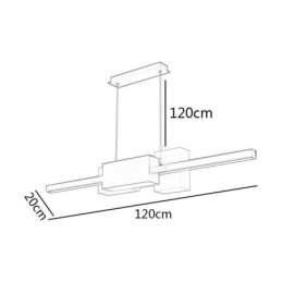 Minimalistyczna lampa wisząca w formie paska, nowoczesna, kreatywna lampa wisząca