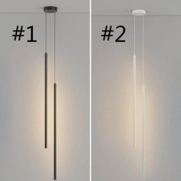 Wisząca lampa Nordic Long Tube wisząca lampa wyspa