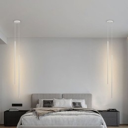 Wisząca lampa Nordic Long Tube wisząca lampa wyspa