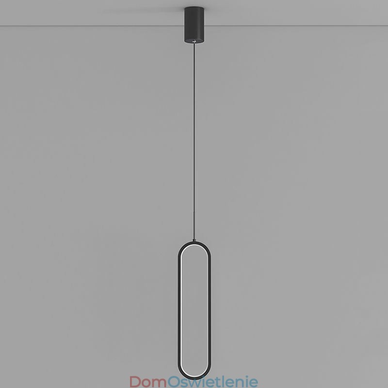 Nowoczesna lampa wisząca Minimalistyczna lampa wisząca owalna