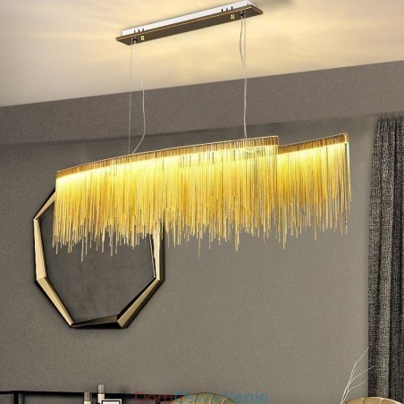 Nowoczesna lampa wisząca Kreatywna lampa wisząca Tassel Cafe Nowoczesna lampa wisząca Kreatywna lampa wisząca Tassel Cafe