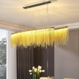 Nowoczesna lampa wisząca Kreatywna lampa wisząca Tassel Cafe