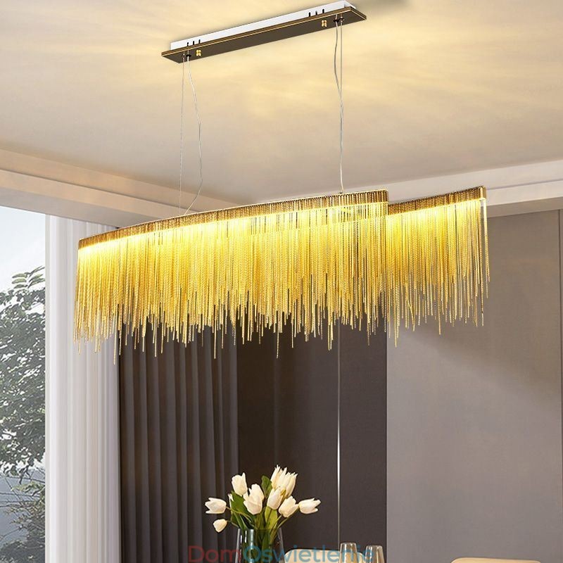 Nowoczesna lampa wisząca Kreatywna lampa wisząca Tassel Cafe