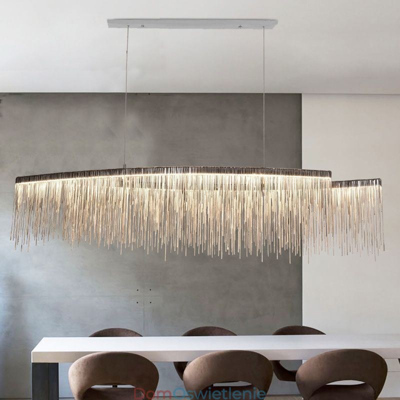 Nowoczesna lampa wisząca Kreatywna lampa wisząca Tassel Cafe