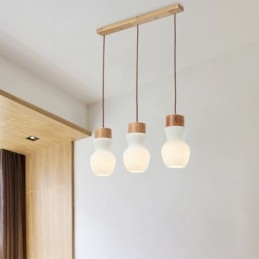Japońska szklana lampa wisząca, kreatywna dekoracja, wisząca lampa
