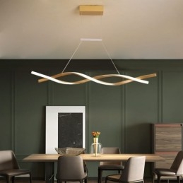 Nowoczesna lampa wisząca Twist Design lampa wisząca jadalnia
