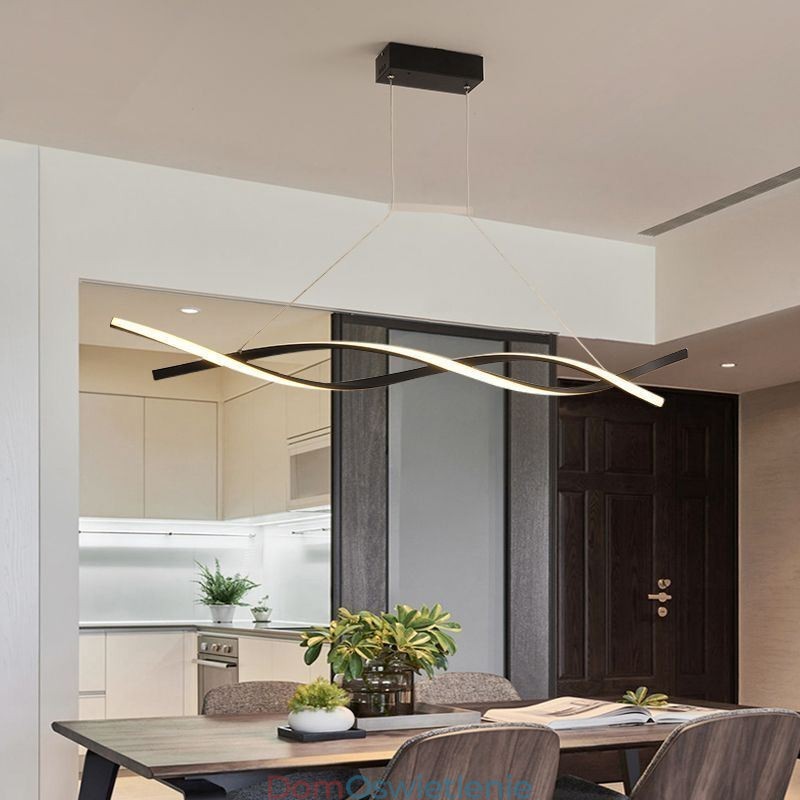 Nowoczesna lampa wisząca Twist Design lampa wisząca jadalnia