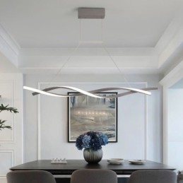 Nowoczesna lampa wisząca Twist Design lampa wisząca jadalnia