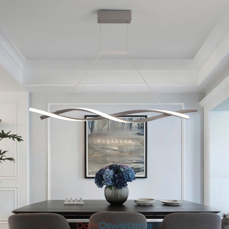 Nowoczesna lampa wisząca Twist Design lampa wisząca jadalnia