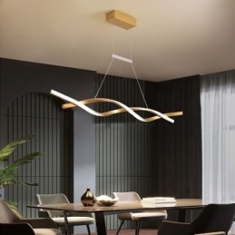 Nowoczesna lampa wisząca Twist Design lampa wisząca jadalnia