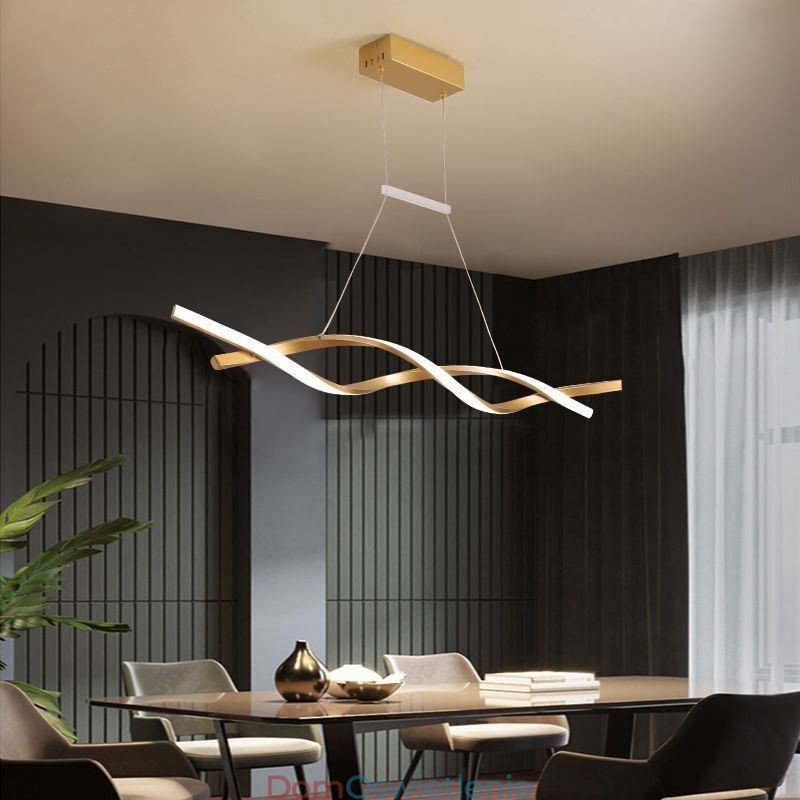 Nowoczesna lampa wisząca Twist Design lampa wisząca jadalnia