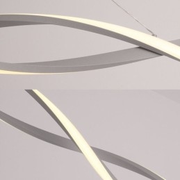 Nowoczesna lampa wisząca Twist Design lampa wisząca jadalnia