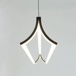 Nowoczesna lampa wisząca w kształcie książki, oświetlenie wiszące, salon