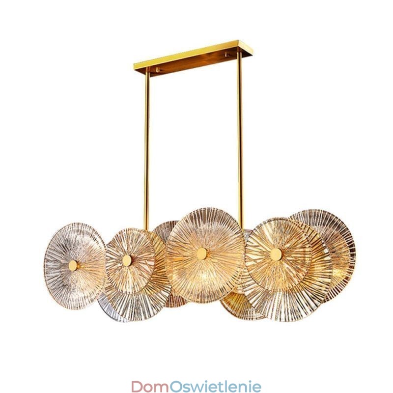 Nowoczesny żyrandol Spark Disc Firework Glass Pendant Lamp Home Decor Oświetlenie