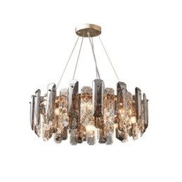 Europejska szklana lampa wisząca luksusowa lampa wisząca
