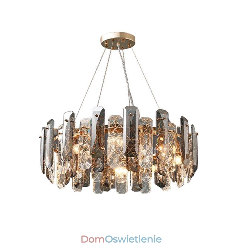 Europejska szklana lampa wisząca luksusowa lampa wisząca