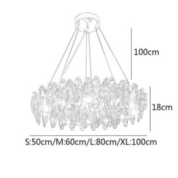 Postmodernistyczna luksusowa lampa wisząca Nowoczesna minimalistyczna lampa wisząca