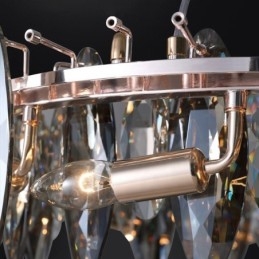 Luksusowa lampa wisząca do domu, dekoracja szklana, żyrandol, salon