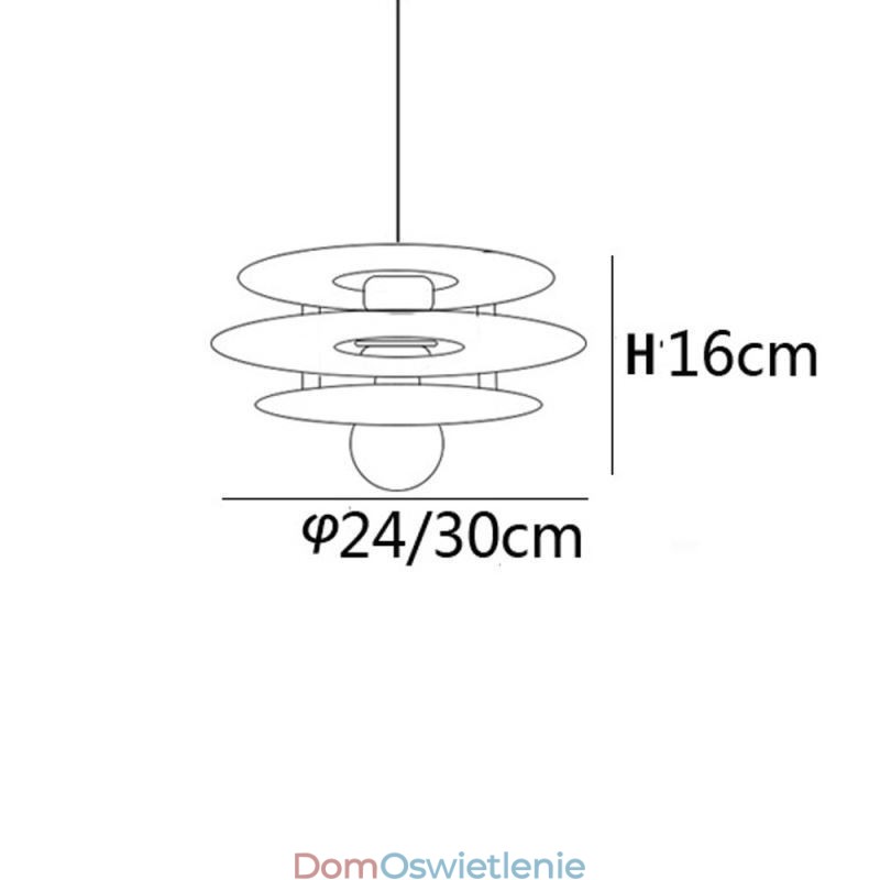 Nordic Wisząca Lampa Post Modern Dekoracja Akrylowa Wisząca Lampa