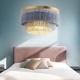 Nordic Dekoracyjna Lampa Wisząca Ciepła Romantyczna Tassel Żyrandol Kreatywna Lampa Wisząca