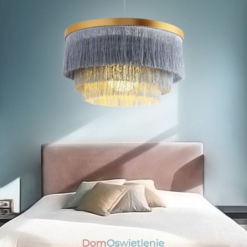 Nordic Dekoracyjna Lampa Wisząca Ciepła Romantyczna Tassel Żyrandol Kreatywna Lampa Wisząca