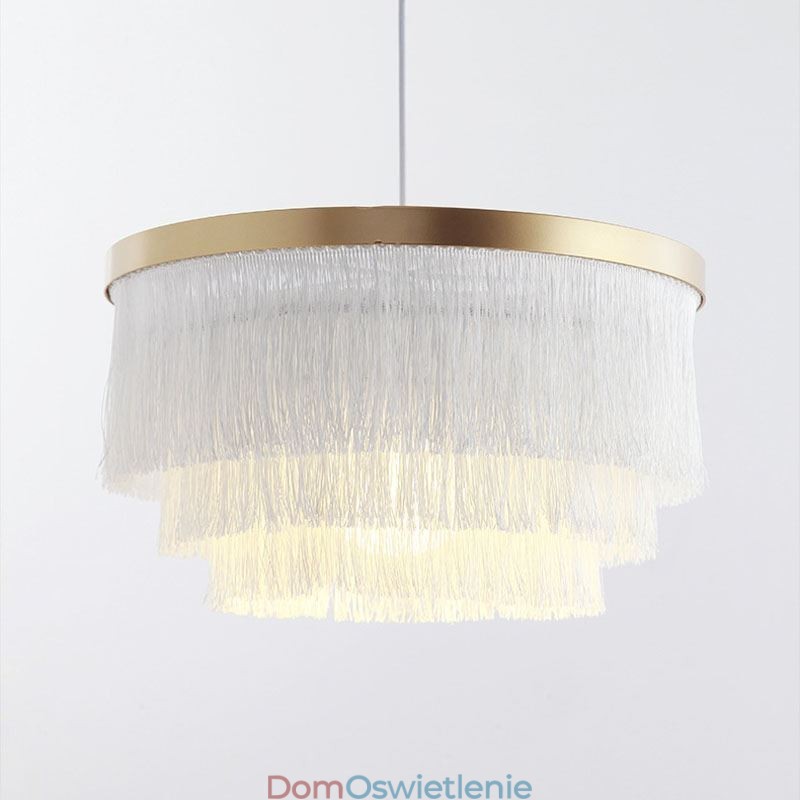 Nordic Dekoracyjna Lampa Wisząca Ciepła Romantyczna Tassel Żyrandol Kreatywna Lampa Wisząca