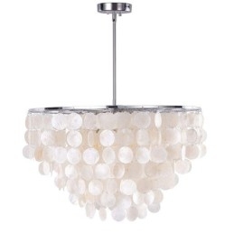 Europejska muszla morska wisząca lampa nowoczesna lampa wisząca