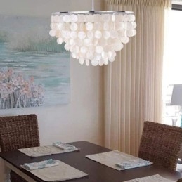 Europejska muszla morska wisząca lampa nowoczesna lampa wisząca