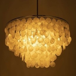 Europejska muszla morska wisząca lampa nowoczesna lampa wisząca