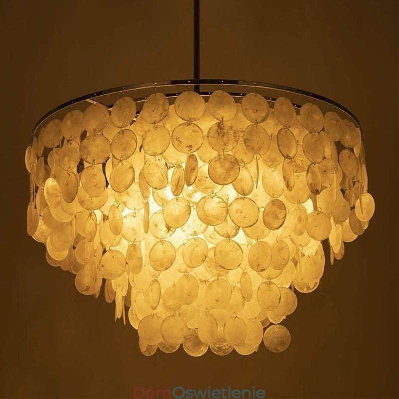 Europejska muszla morska wisząca lampa nowoczesna lampa wisząca