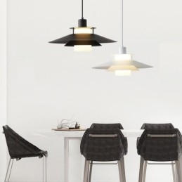 Nordic Aluminiowa lampa wisząca Nowoczesne minimalistyczne oświetlenie sufitowe