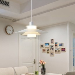Nordic Aluminiowa lampa wisząca Nowoczesne minimalistyczne oświetlenie sufitowe