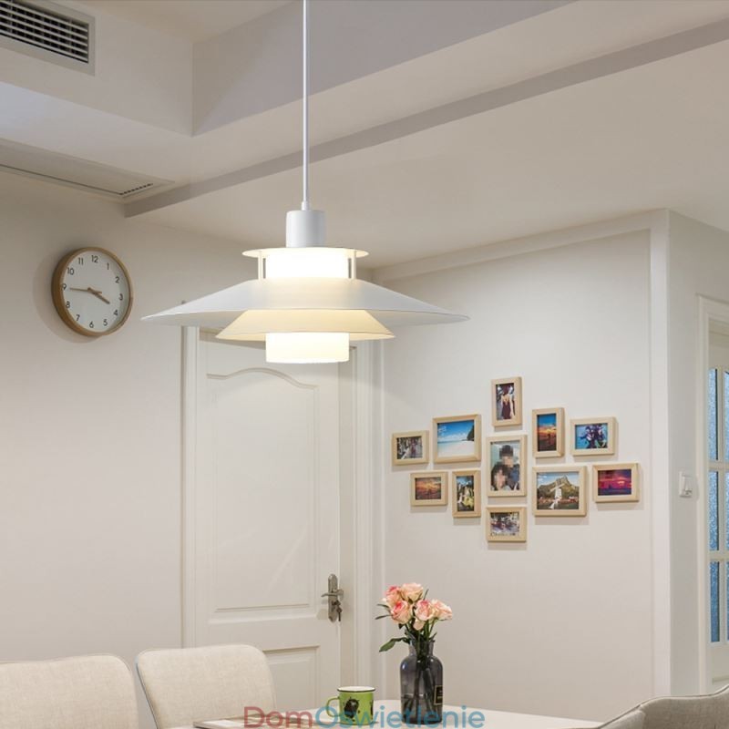 Nordic Aluminiowa lampa wisząca Nowoczesne minimalistyczne oświetlenie sufitowe
