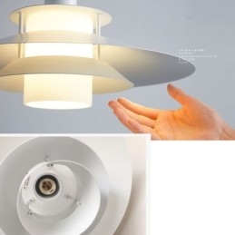 Nordic Aluminiowa lampa wisząca Nowoczesne minimalistyczne oświetlenie sufitowe