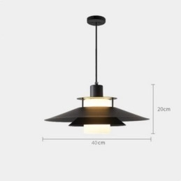 Nordic Aluminiowa lampa wisząca Nowoczesne minimalistyczne oświetlenie sufitowe