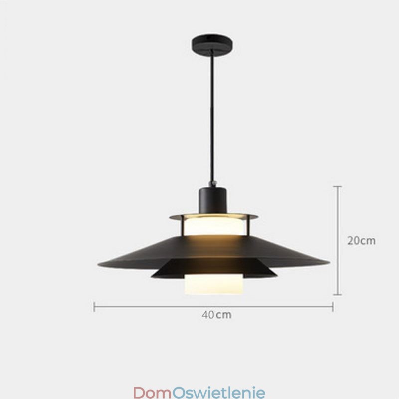 Nordic Aluminiowa lampa wisząca Nowoczesne minimalistyczne oświetlenie sufitowe