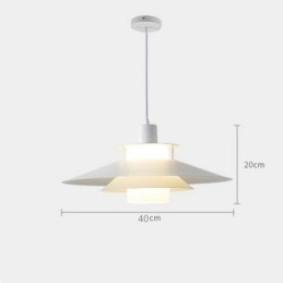 Nordic Aluminiowa lampa wisząca Nowoczesne minimalistyczne oświetlenie sufitowe