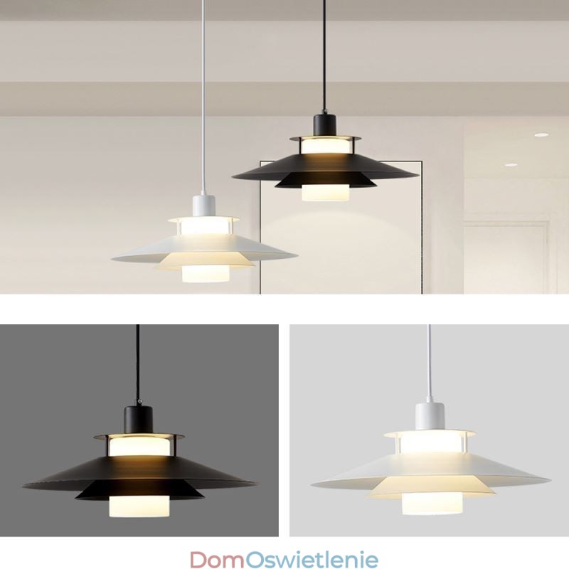 Nordic Aluminiowa lampa wisząca Nowoczesne minimalistyczne oświetlenie sufitowe