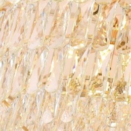 Luksusowa europejska lampa wisząca kryształowa lampa sufitowa