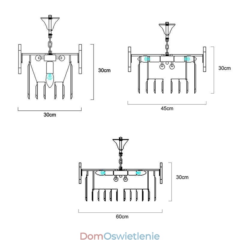 Luksusowa lampa wisząca Kryształowa złota lampa sufitowa