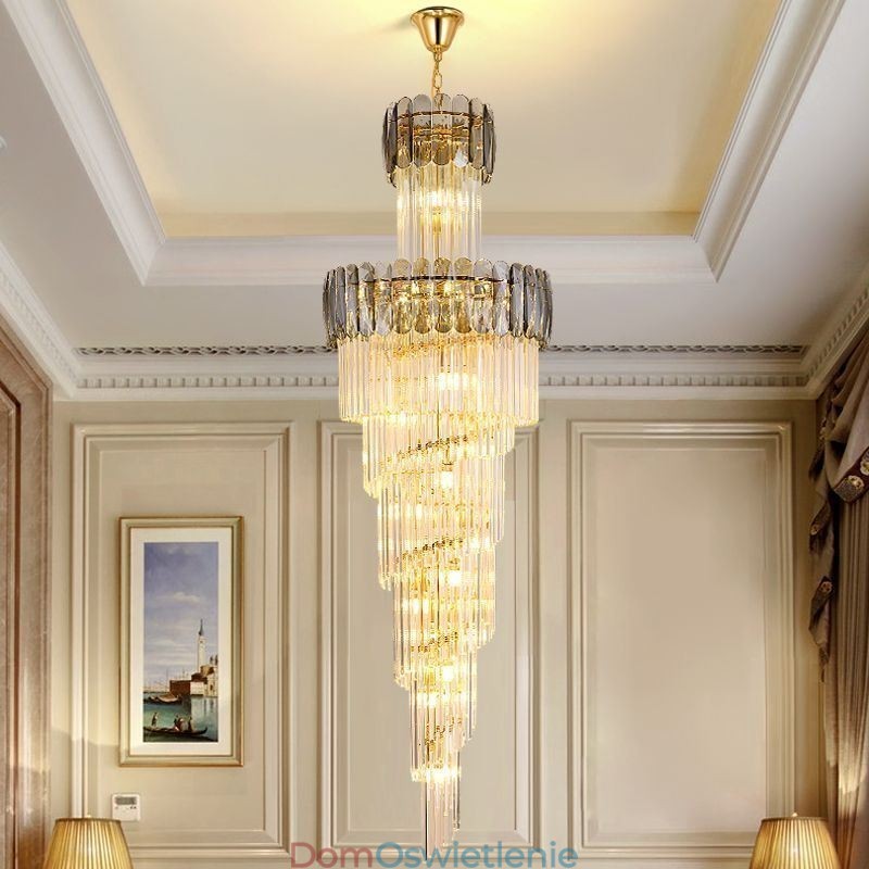 Europejska lampa wisząca Duża lampa sufitowa