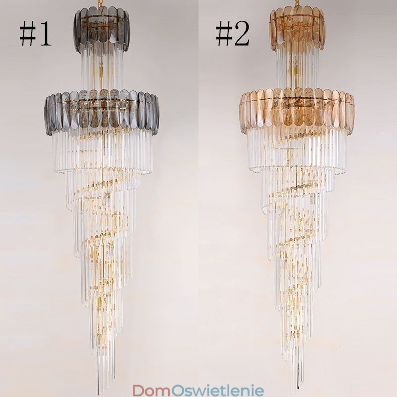 Europejska lampa wisząca Duża lampa sufitowa
