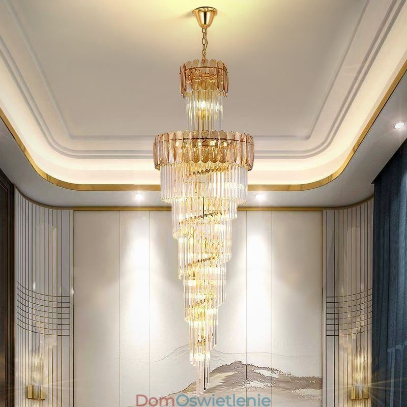 Europejska lampa wisząca Duża lampa sufitowa