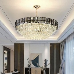 Kryształowa lampa wisząca, nowoczesne lampy sufitowe
