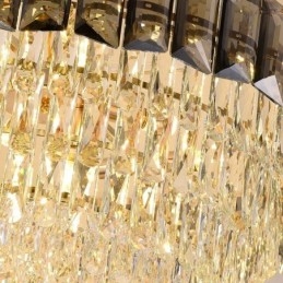 Kryształowa lampa wisząca, nowoczesne lampy sufitowe